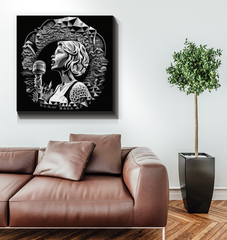 Indie Groove Wrapped Canvas