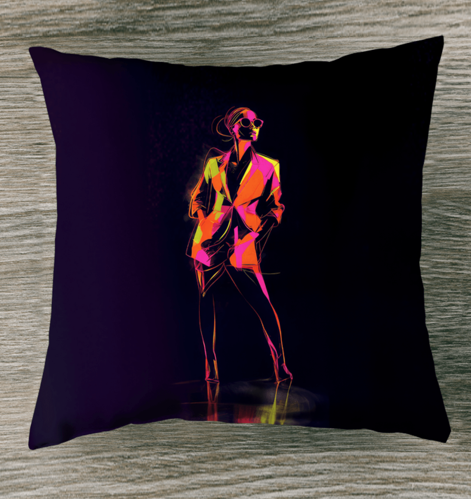Chic Couture Fashion Outdoor Pillow - Beyond T-shirts