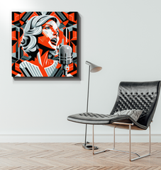 Baroque Brilliance Wrapped Canvas