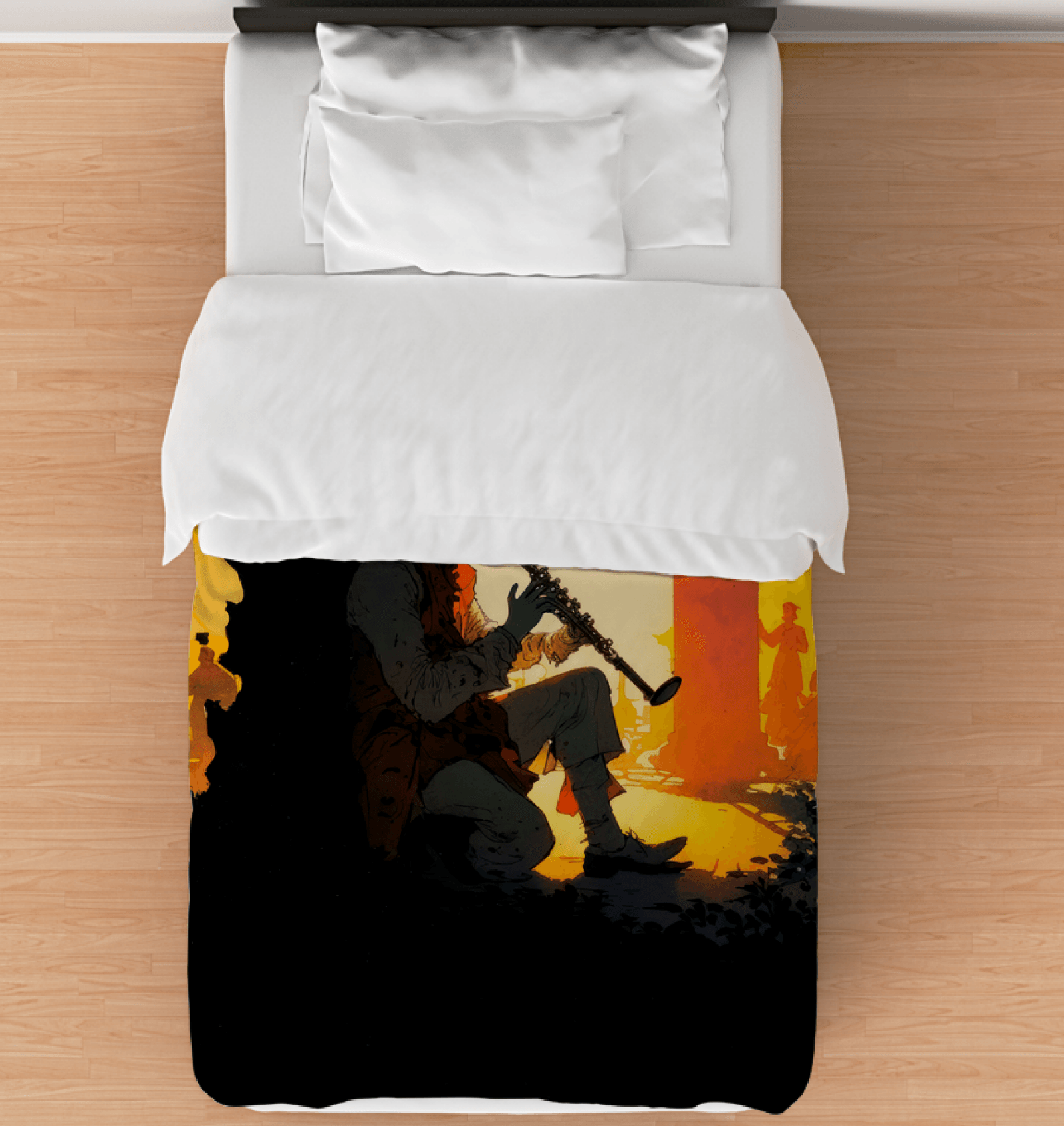 Rock 'n' Roll Reverie Bedspread - Beyond T-shirts