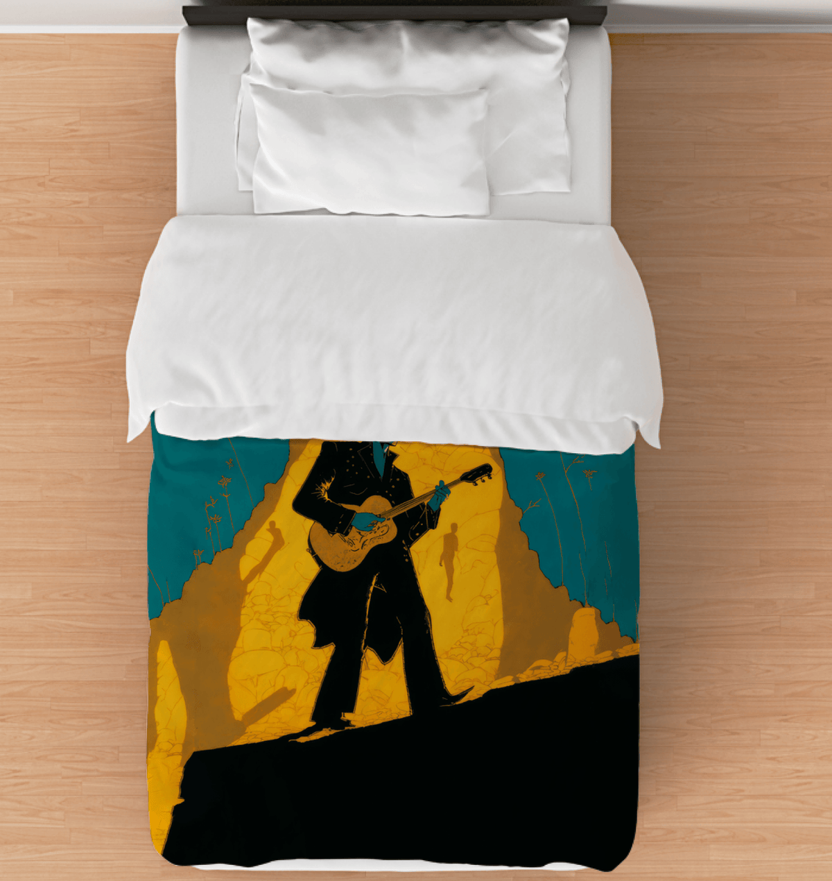 Opera Night Elegance Bedspread - Beyond T-shirts