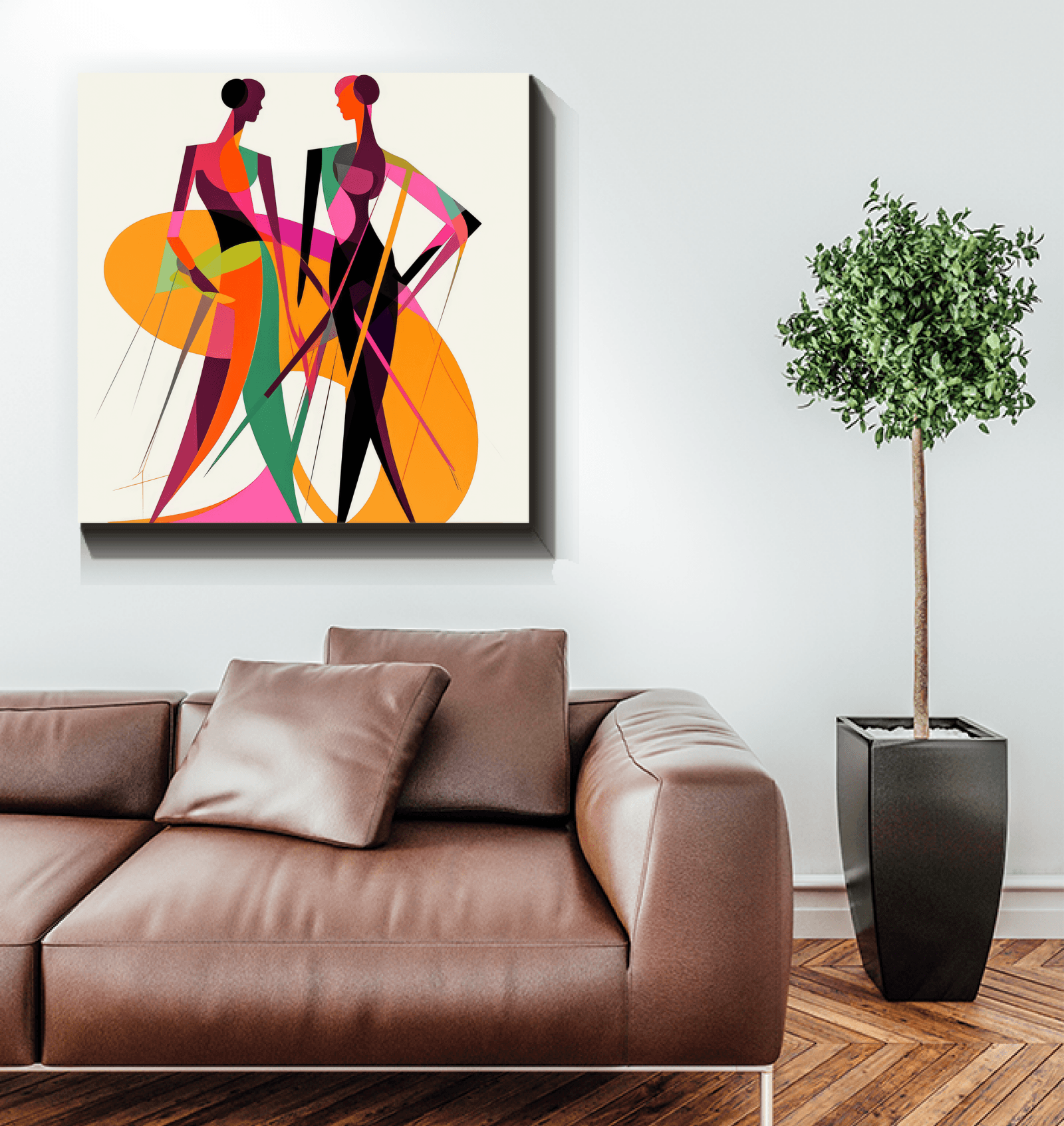 Glamour Graffiti Runway Fusion Canvas - Beyond T-shirts