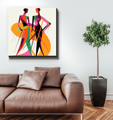 Glamour Graffiti Runway Fusion Canvas - Beyond T-shirts