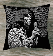 Chords of Comfort Music Lovers Pillow