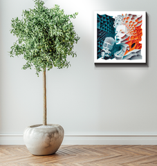 Rhythmic Rainforest Wrapped Canvas