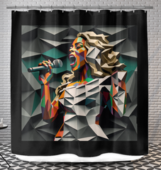 Harmonica Harmony Shower Curtain