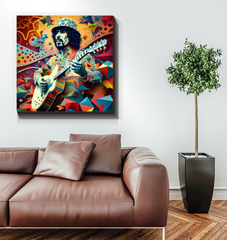 Musical transcends language Wrapped Canvas
