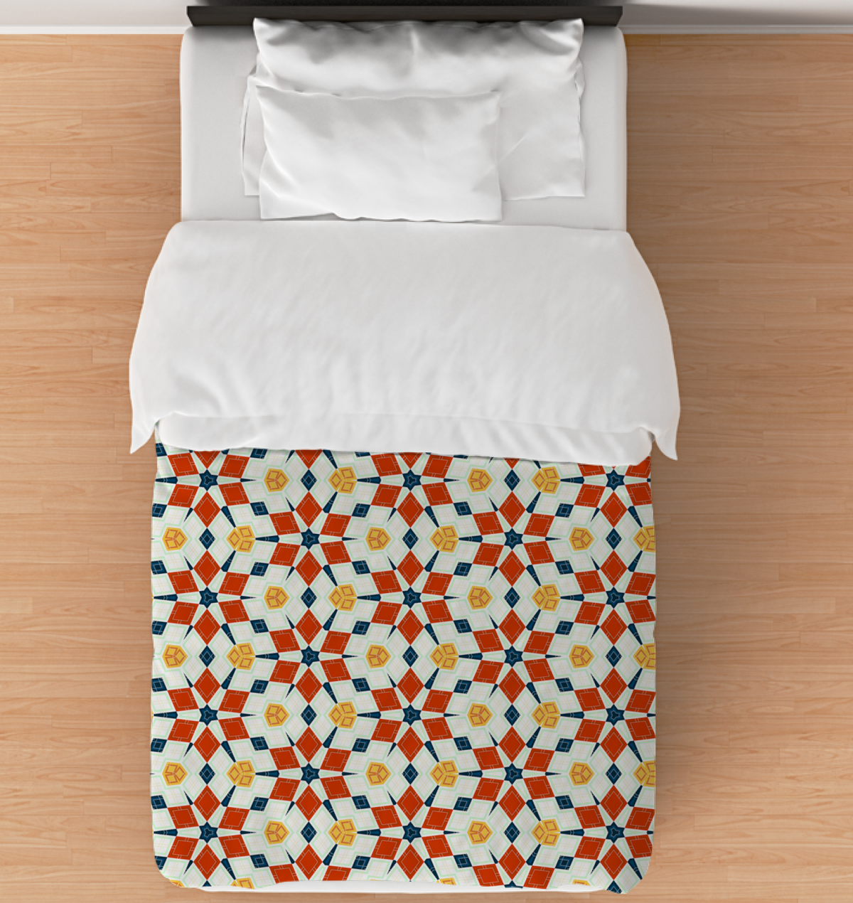 Geometric Splendor Duvet Cover