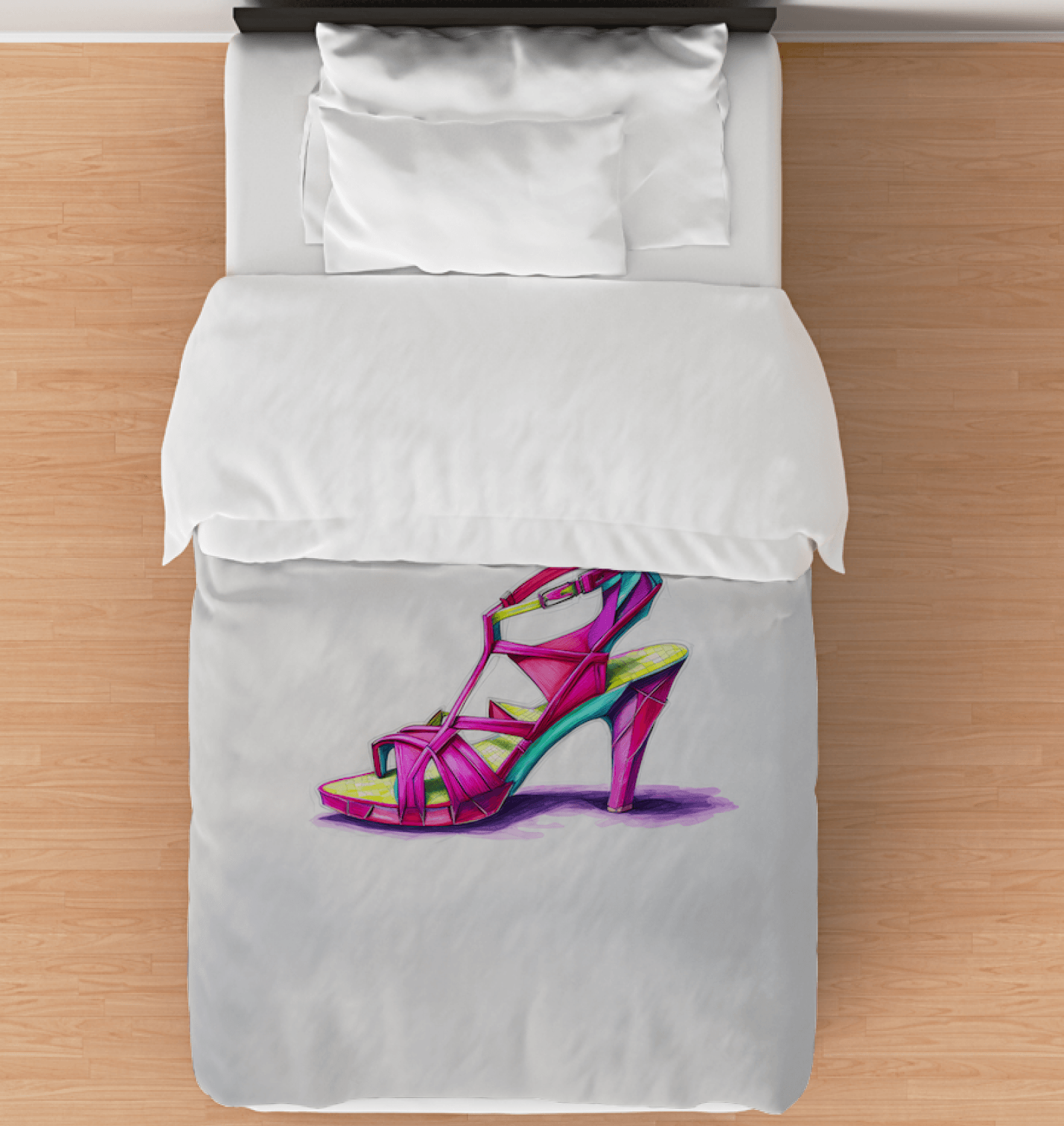 Futuristic Shoe Dreams Comforter Haven - Beyond T-shirts