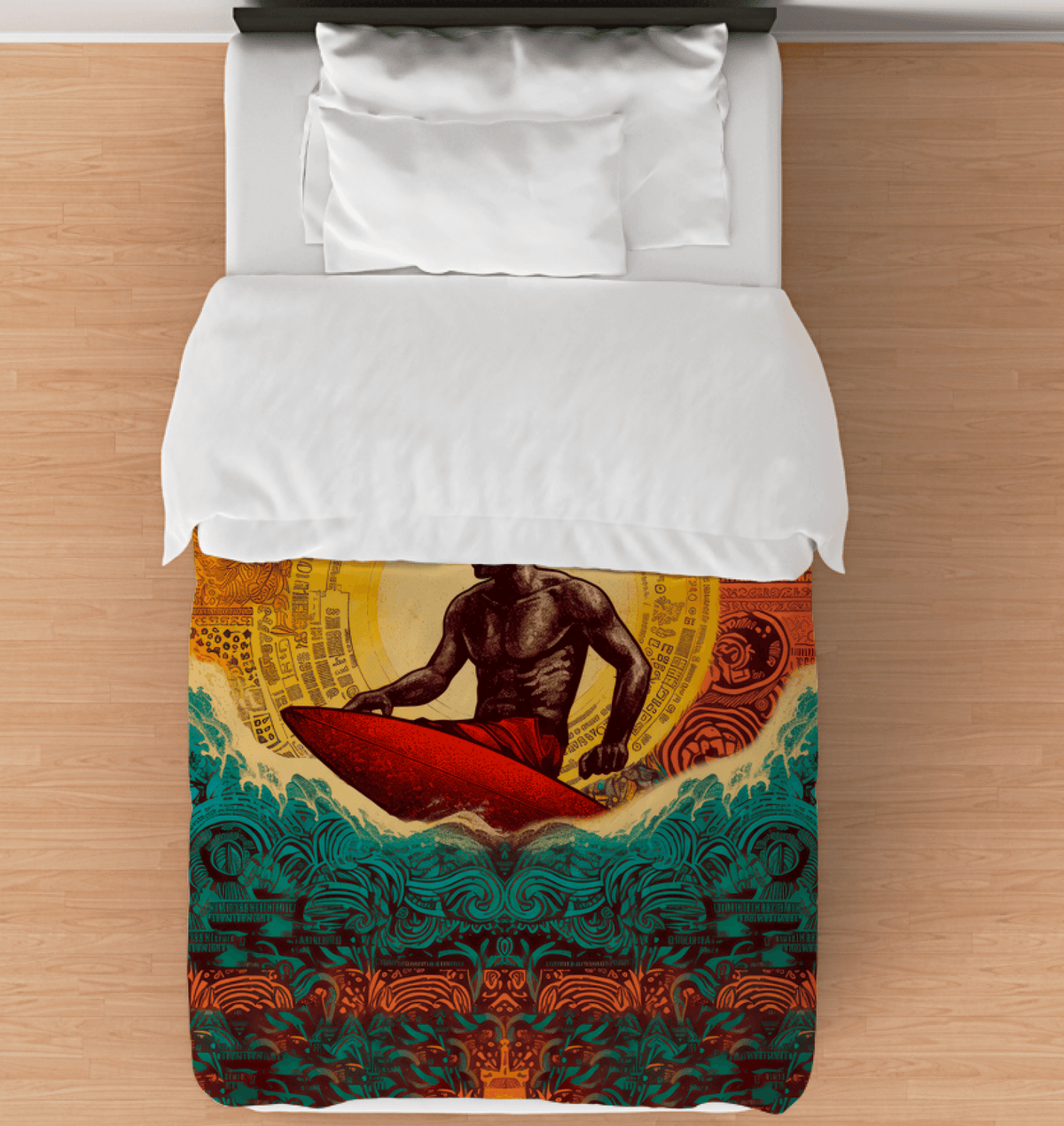 Surfer's Dream All-Over Print Comforter - Beyond T-shirts