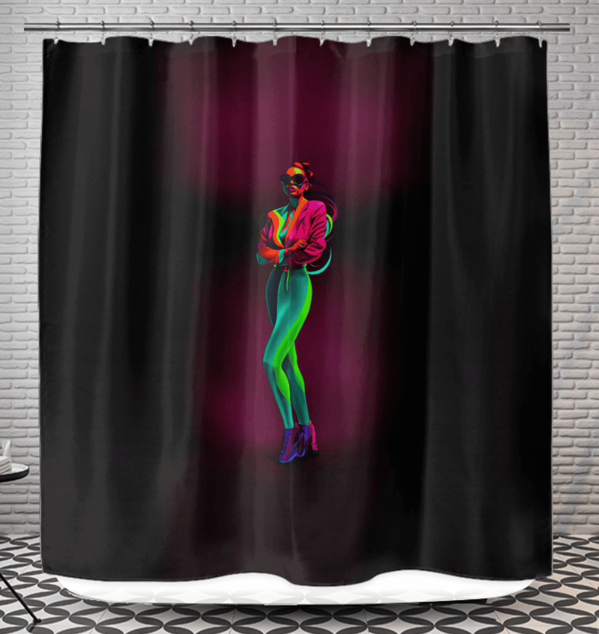 Sleek and Chic Fashion Curtain - Beyond T-shirts