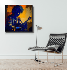 Saxophone Serenity Wall Art - Beyond T-shirts