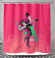 Harmonious Melodies Shower Curtain - Beyond T-shirts