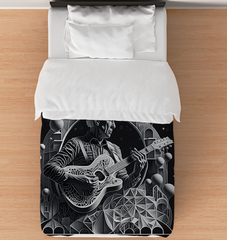 Ambient Waves Duvet Cover