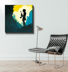 SurArt 124 Wrapped Canvas - Beyond T-shirts