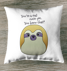 You're a Real Cutie Pie Indoor Pillow