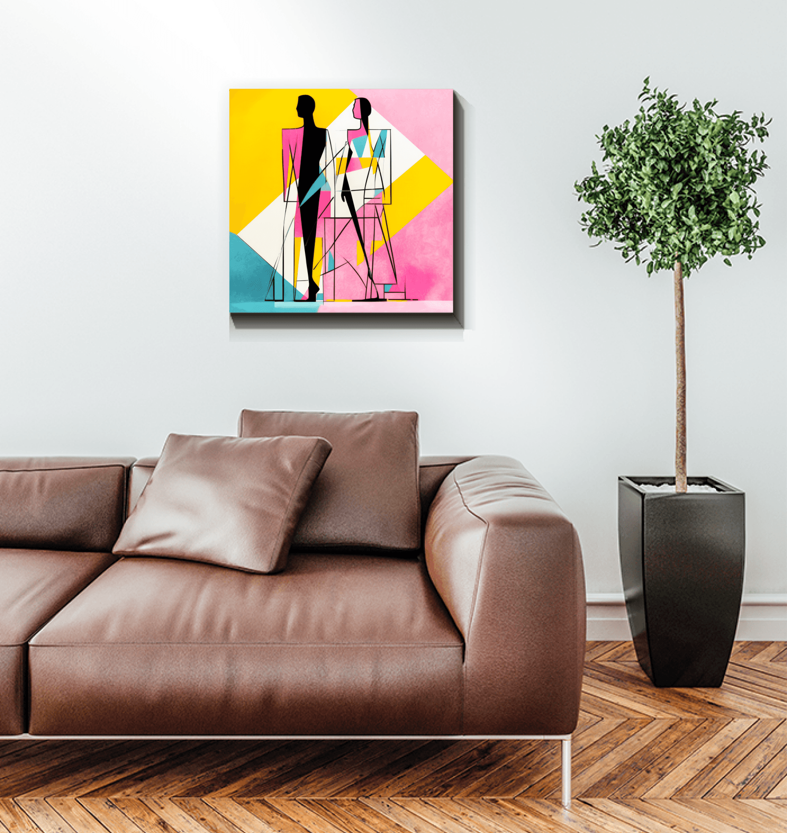 Artistic Fusion Runway Fashion Canvas - Beyond T-shirts