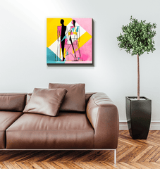 Artistic Fusion Runway Fashion Canvas - Beyond T-shirts