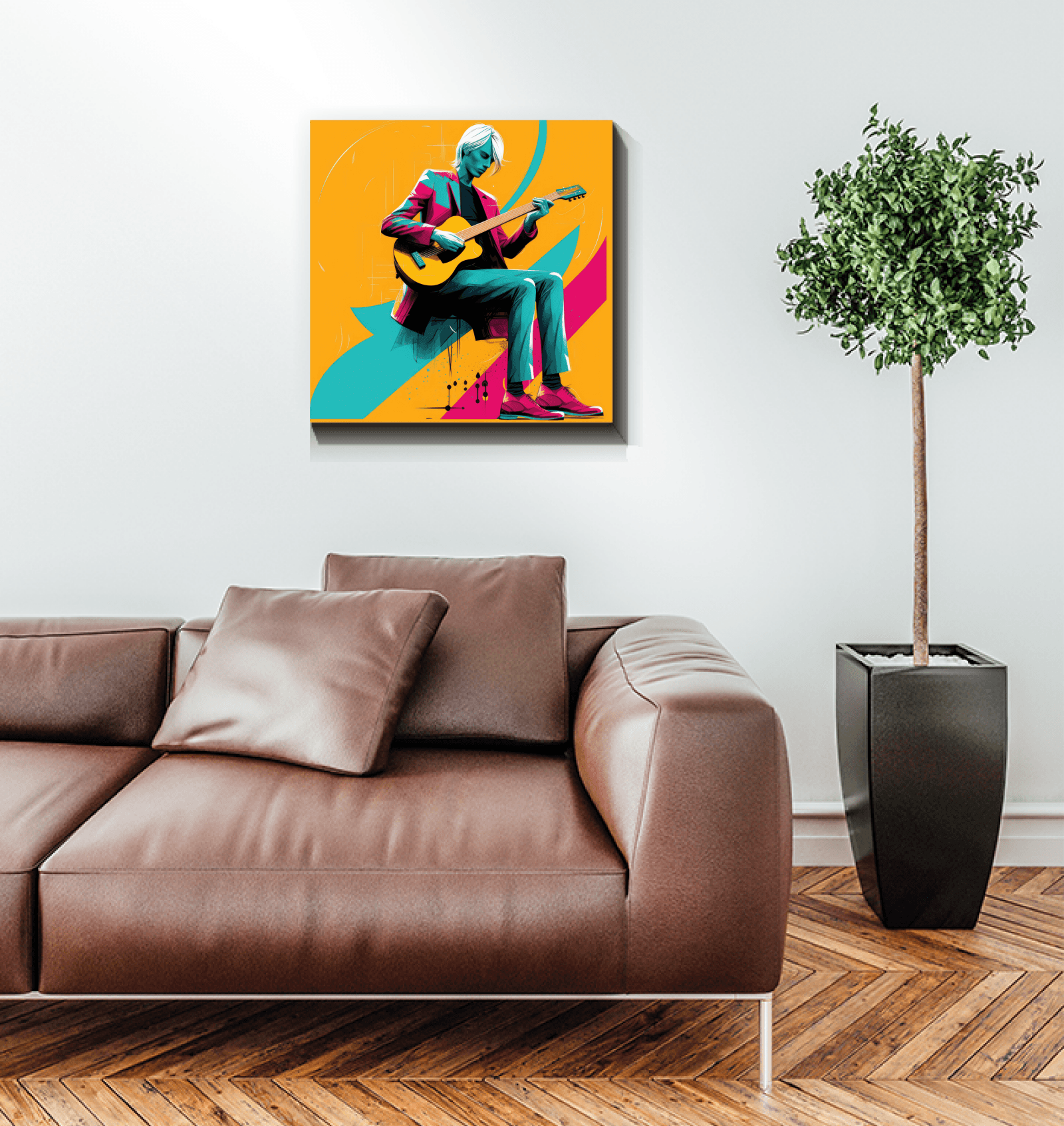 Vintage Vinyl Vibes Canvas - Beyond T-shirts