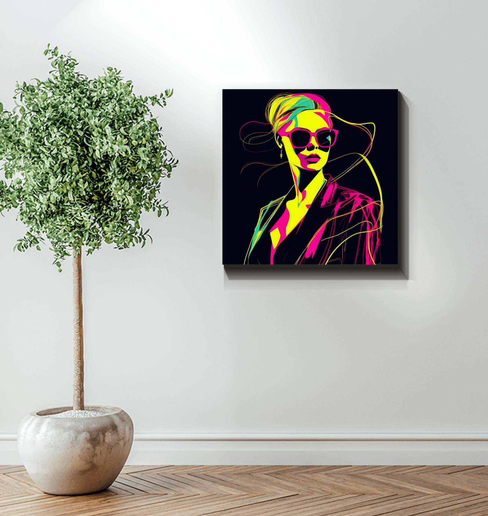 Runway Reverie Fashion Canvas Art - Beyond T-shirts