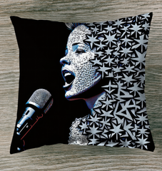 Jazz in the City Indoor Pillow