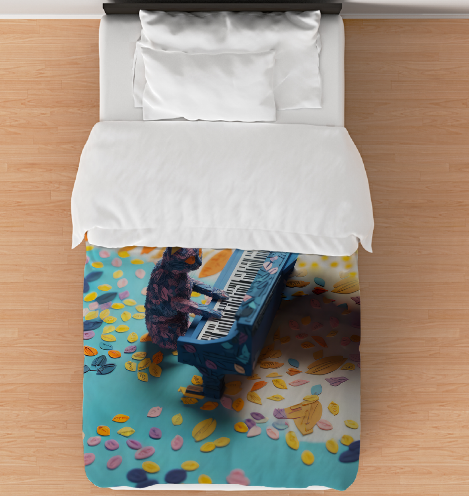 Majestic Mountain Range Comforter with scenic mountain design.