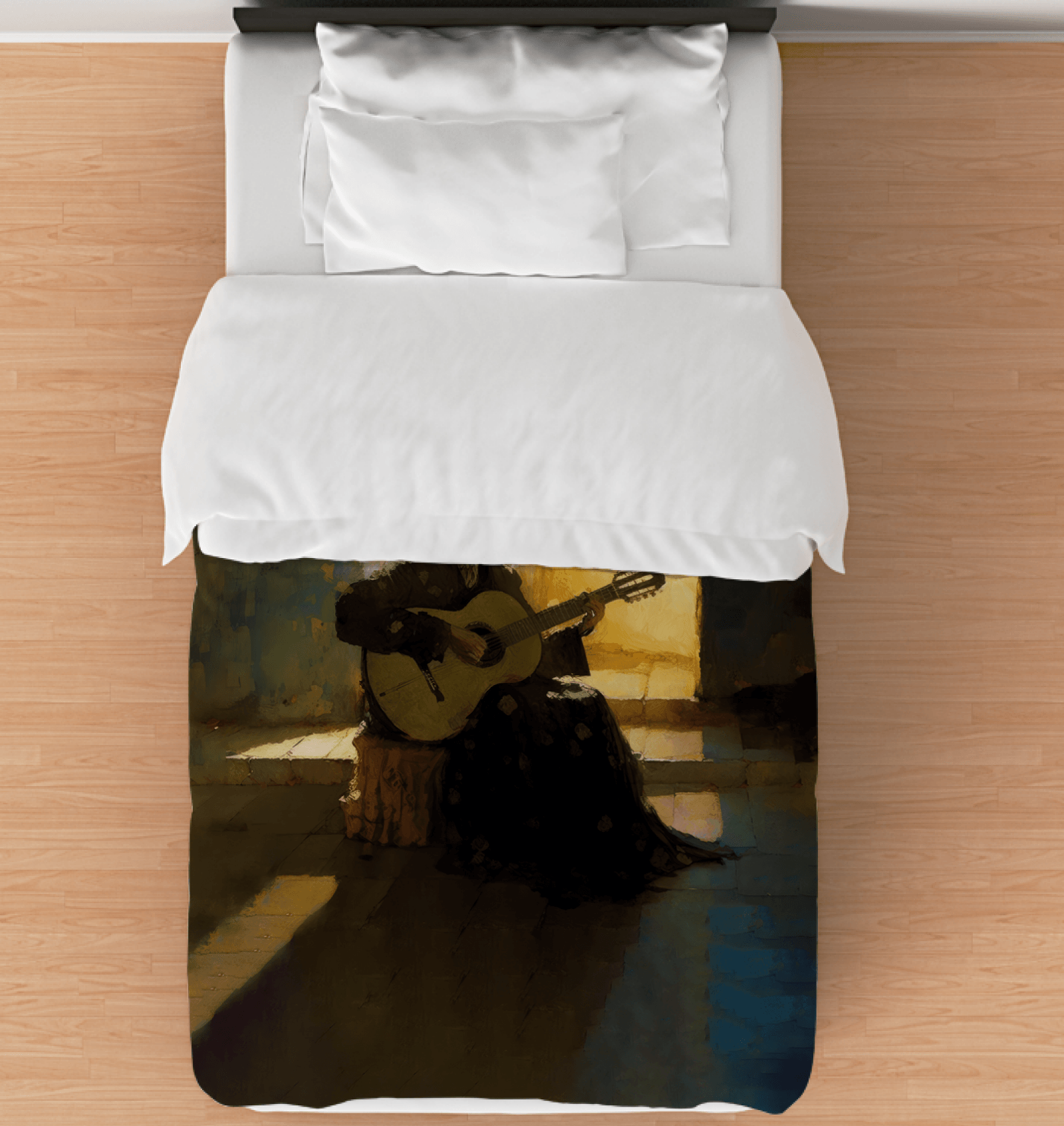 Melodic Waves Duvet Cover - Beyond T-shirts