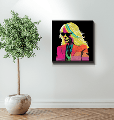 Elegance in Abstract Fashion Canvas - Beyond T-shirts