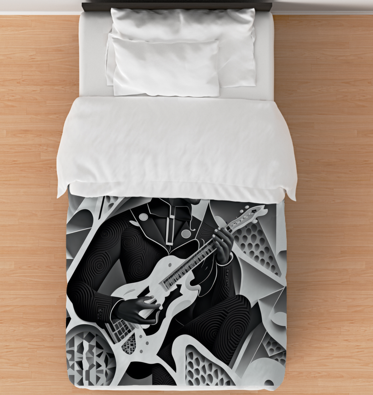 Punk Power Chords Duvet Cover