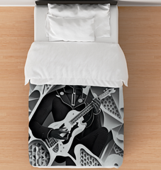 Punk Power Chords Duvet Cover