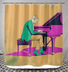 Fashionista's Retreat Shower Curtain - Beyond T-shirts