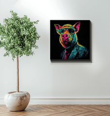 Serene Farm Life Canvas Print - Beyond T-shirts