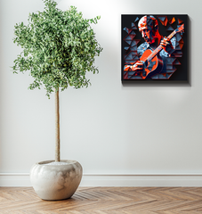 Reggaeton Heat Wrapped Canvas