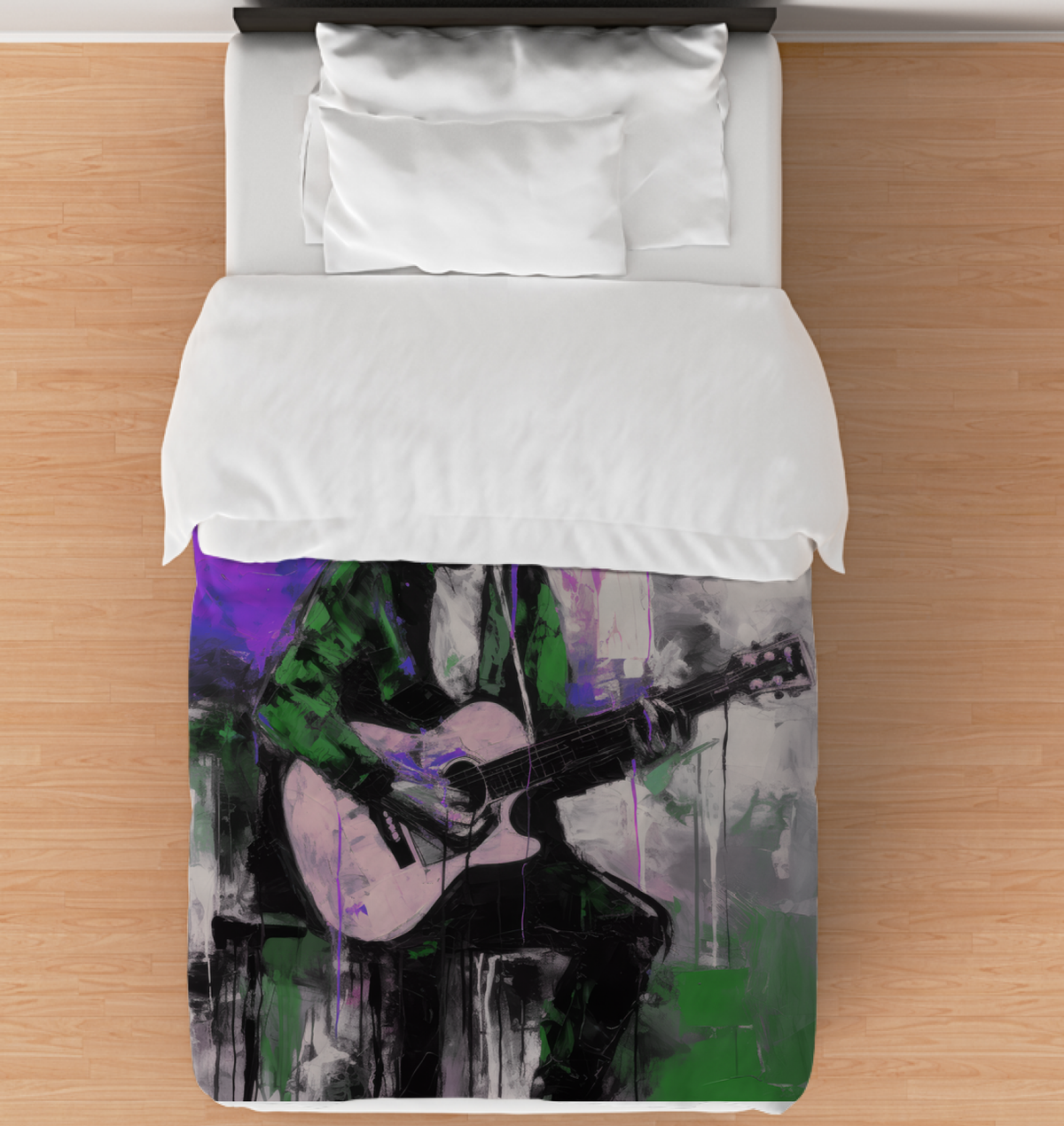 Minimalist Floral Duvet Cover