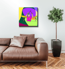 Drummer Wrapped Canvas - Beyond T-shirts