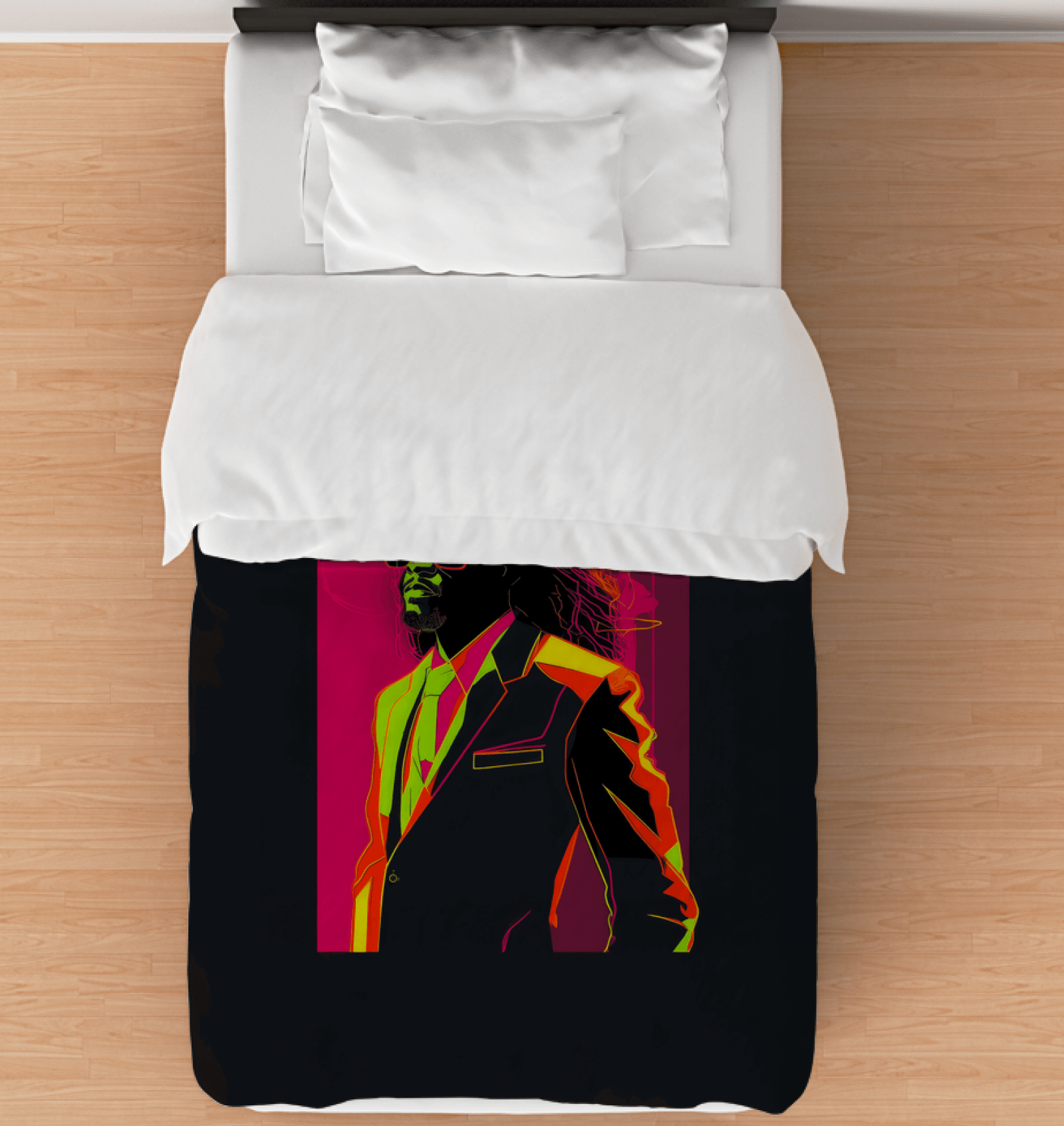 Artistic Elegance Fashion Art Duvet Cover - Beyond T-shirts