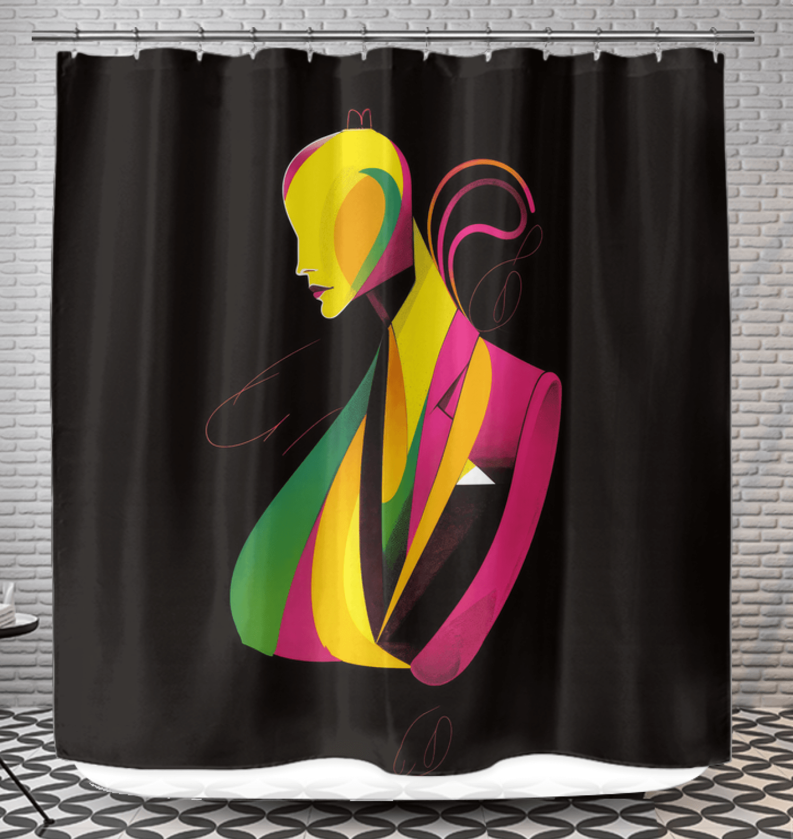 Fashion Passion Shower Curtain - Beyond T-shirts