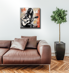 Timeless Harmony Minimalist Abstract Wrapped Canvas