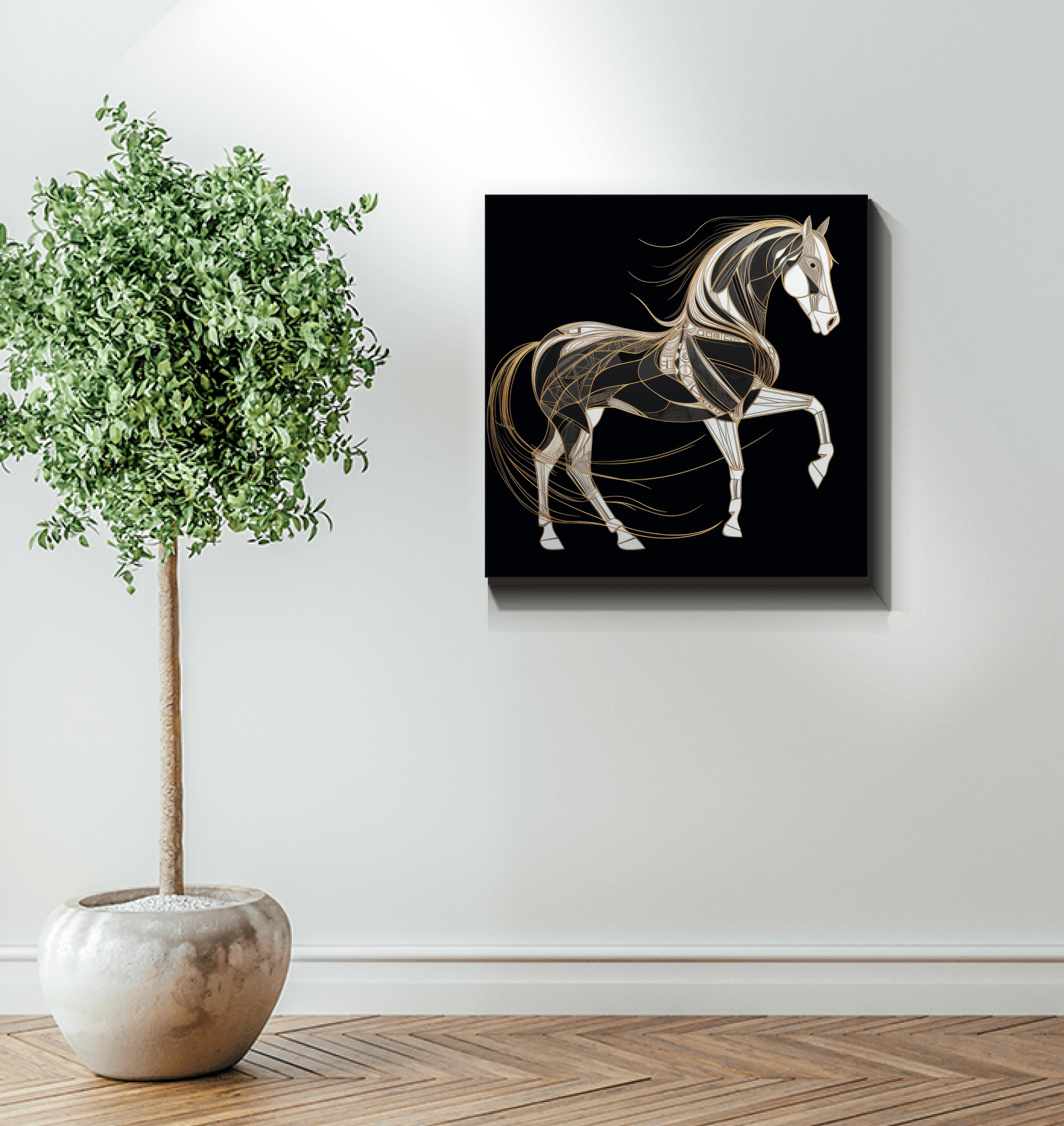 Elegant Horse Desert Mirage - Beyond T-shirts