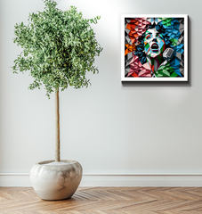 Indie Folk Festival Wrapped Canvas