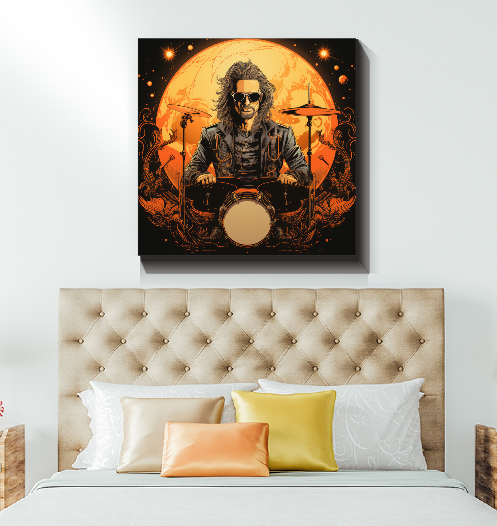 Guitar Dreams Acoustic Guitar Canvas Art