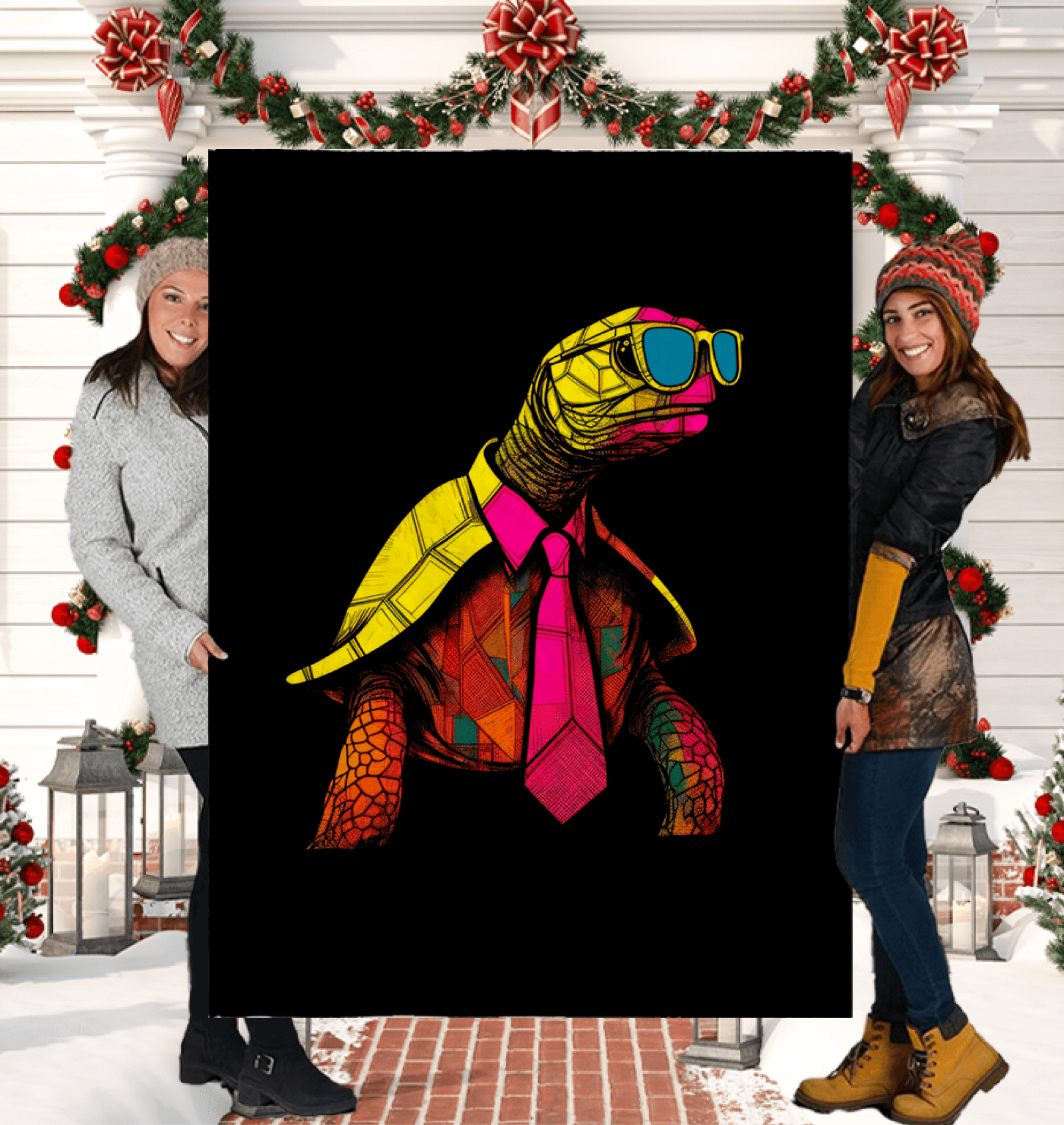 Turtle Seaside Dreams Sherpa Blanket - Beyond T-shirts