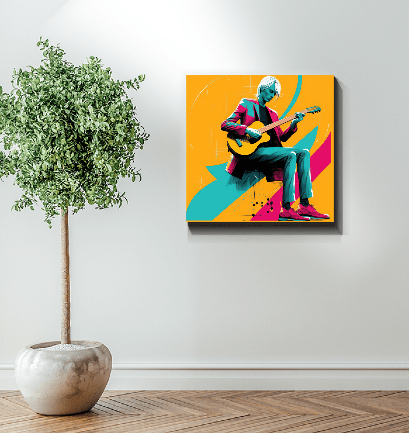 Vintage Vinyl Vibes Canvas - Beyond T-shirts