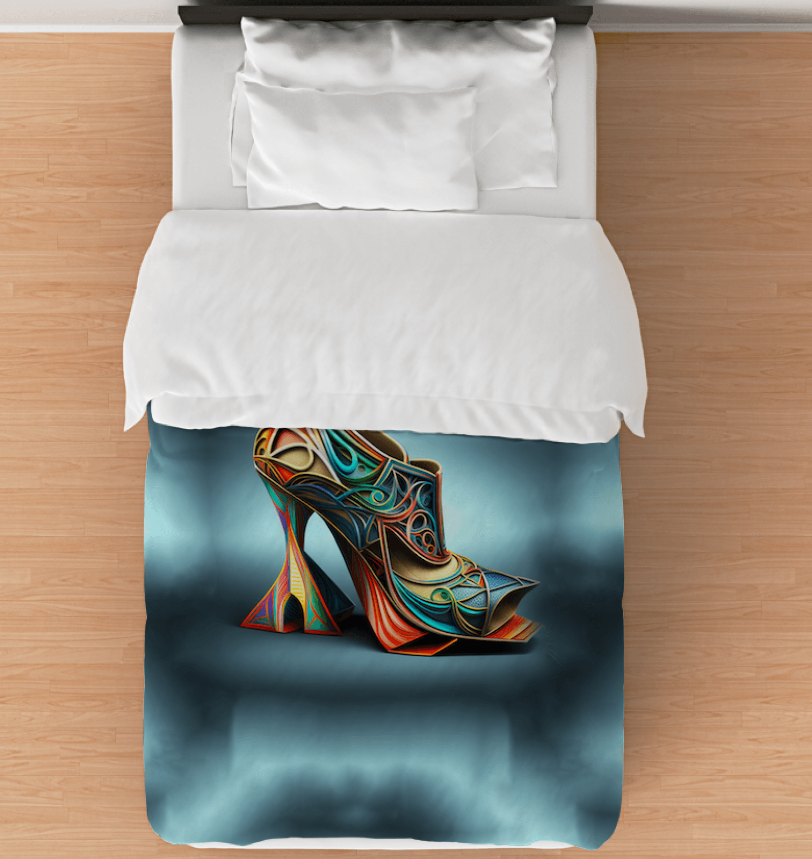 Sleek Sneaker Bedding Oasis - Beyond T-shirts