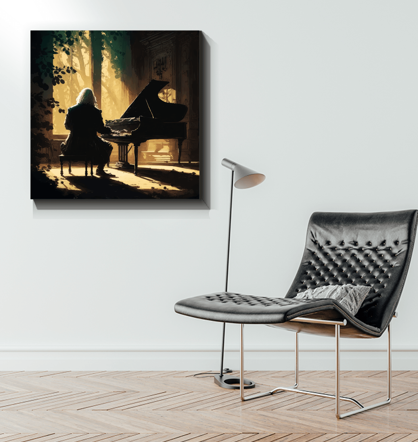 Soulful Saxophone Solos - Musician's Canvas Art - Beyond T-shirts