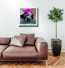 Chic Minimalist Art Wrapped Canvas