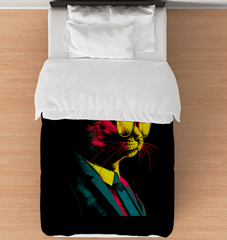 Whimsical Cat Dreams Duvet Cover - Beyond T-shirts