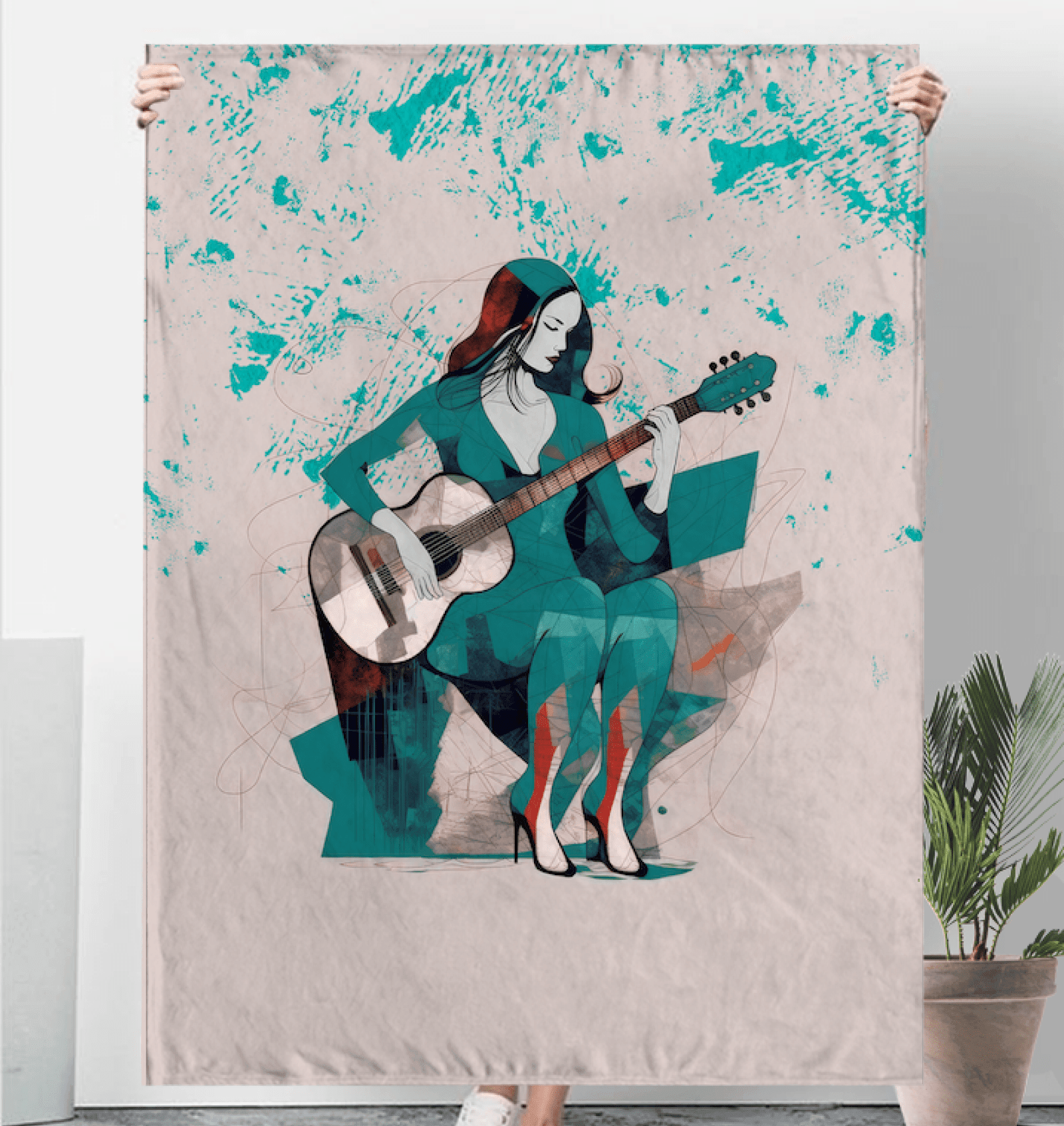 Glamorous Runway Haven Sherpa Blanket - Beyond T-shirts