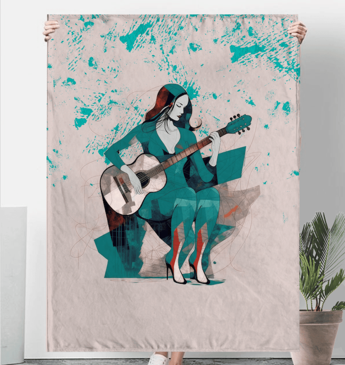 Glamorous Runway Haven Sherpa Blanket - Beyond T-shirts