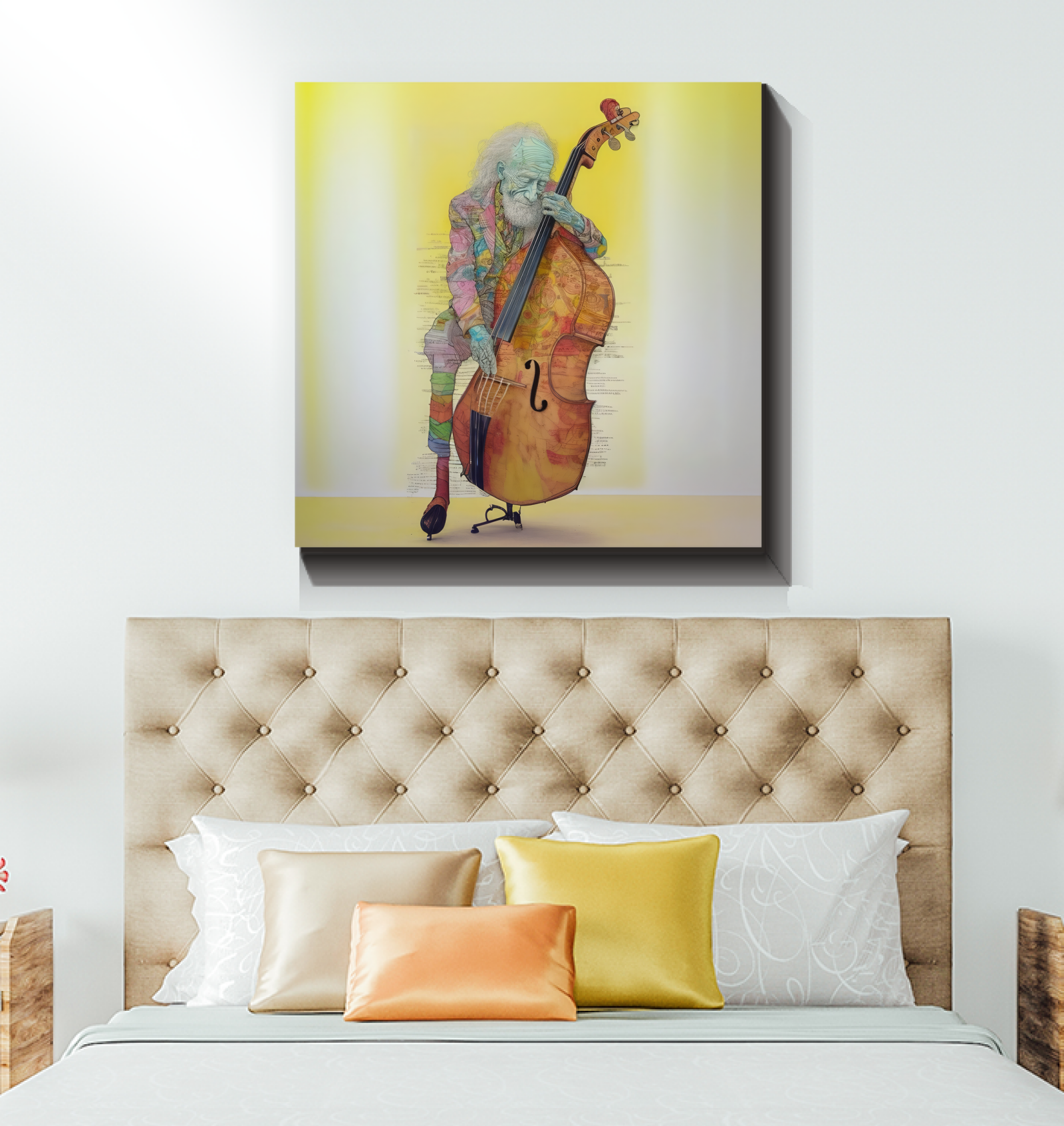 Hyacinth Harmony Artwork - Modern Wall Decor